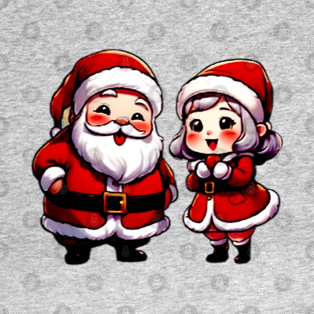 Happy Kawaii Santa Claus 06 by Vamamoi Créations